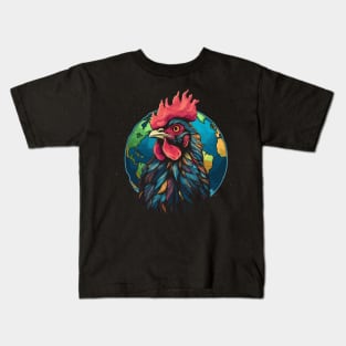 Chicken Earth Day Kids T-Shirt